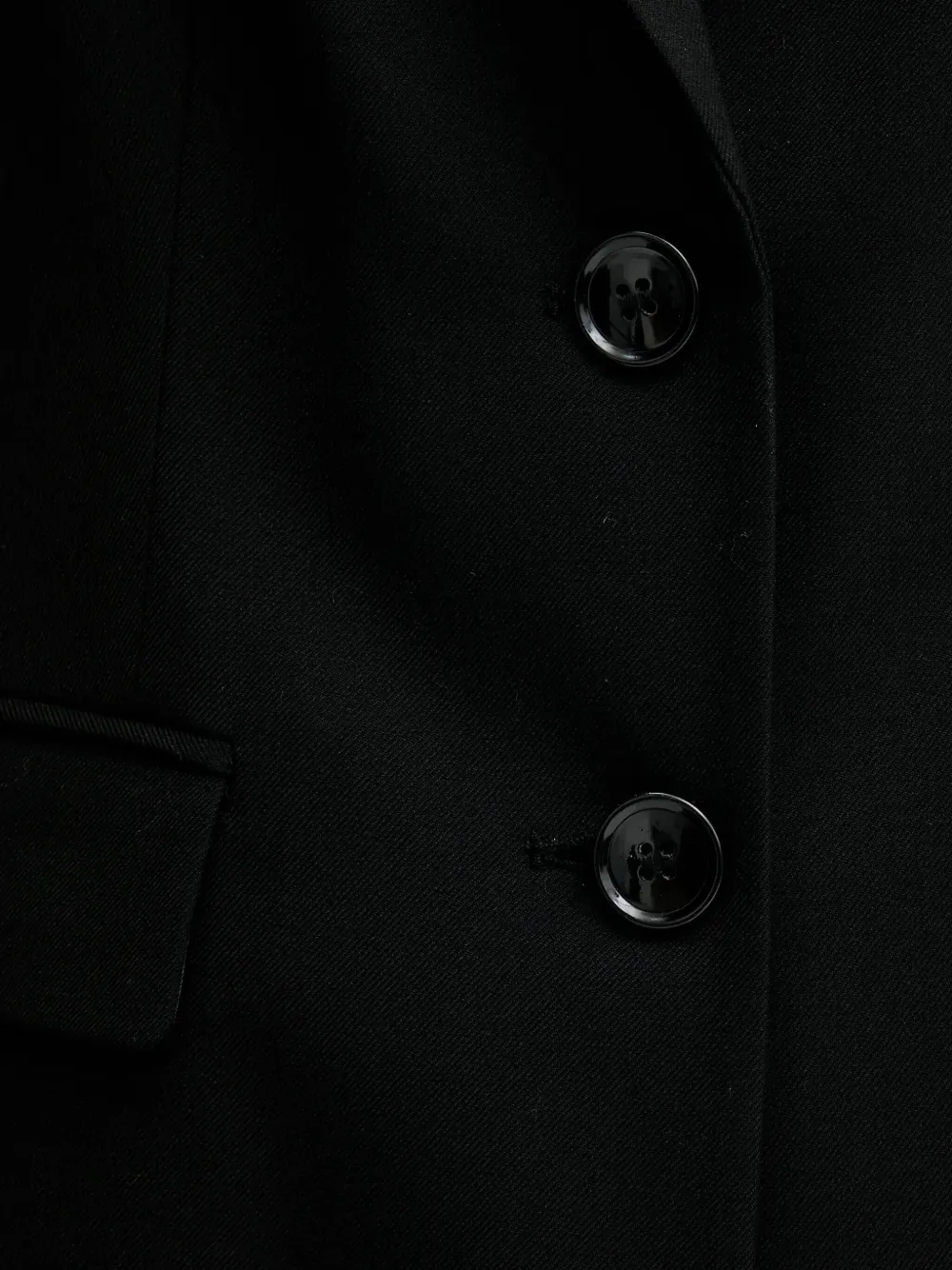 Benetton Button-fastening Blazer In Brown