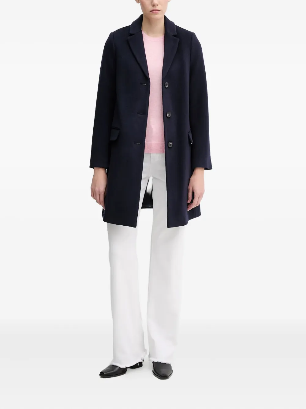 Benetton abrigo con bolsillos con botones | Abrigos con botones | Image 2