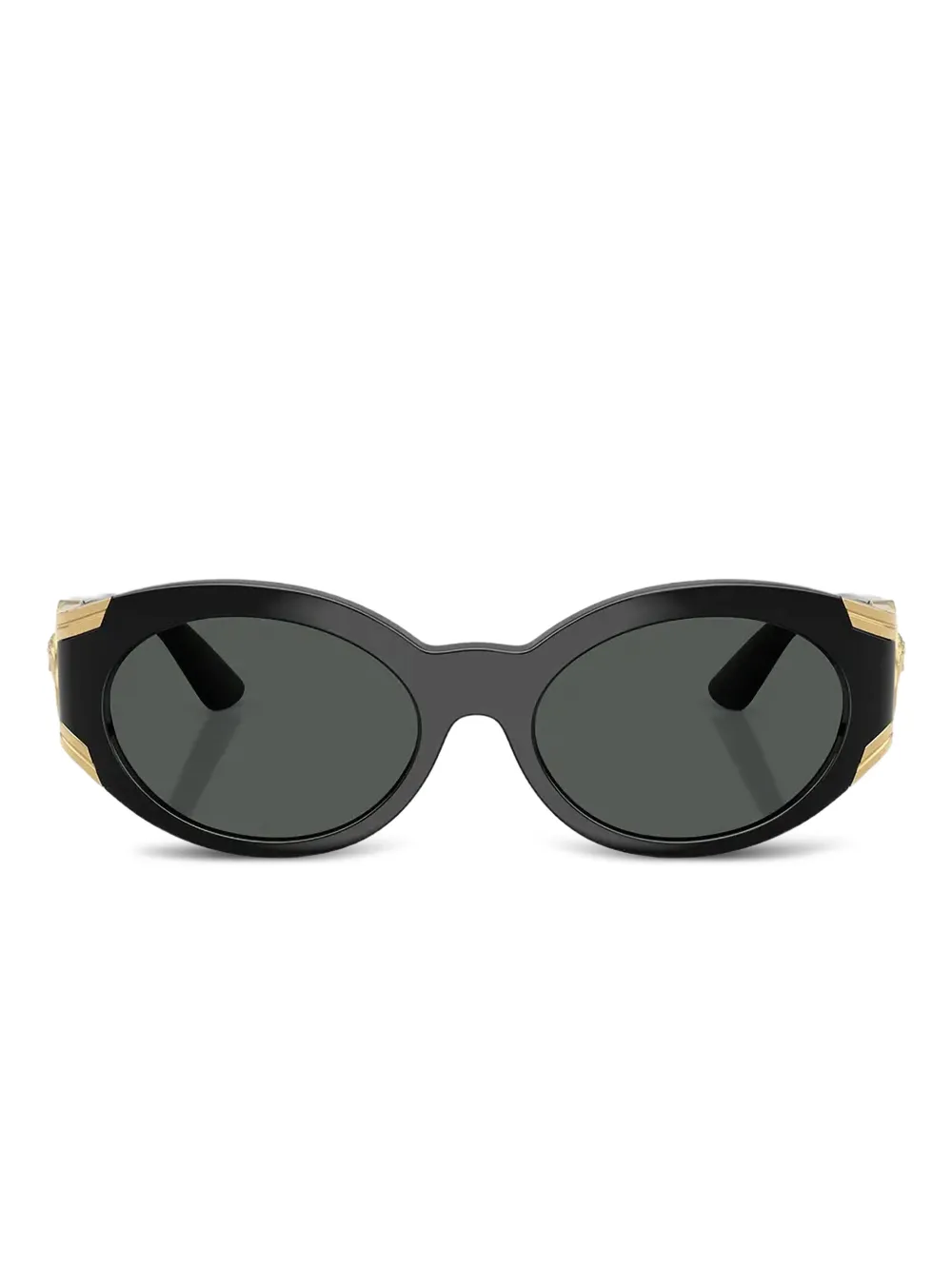 Versace Eyewear Medusa round-frame sunglasses - Nero
