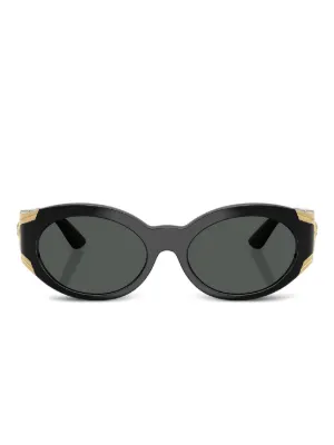 Dolce & Gabbana Eyewear DGロゴ サングラス | ブラック | FARFETCH JP