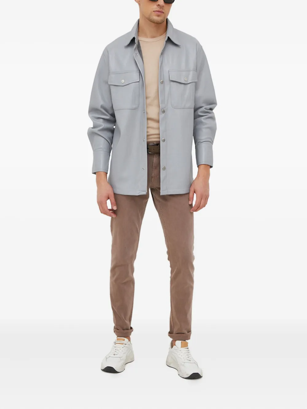 Benetton camisa con botón en el bolsillo | Image 2