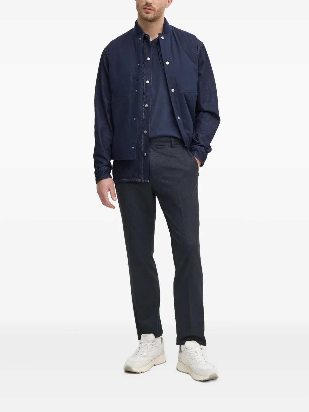 Benetton press-stud jacket | Bomber Jackets | Image 2