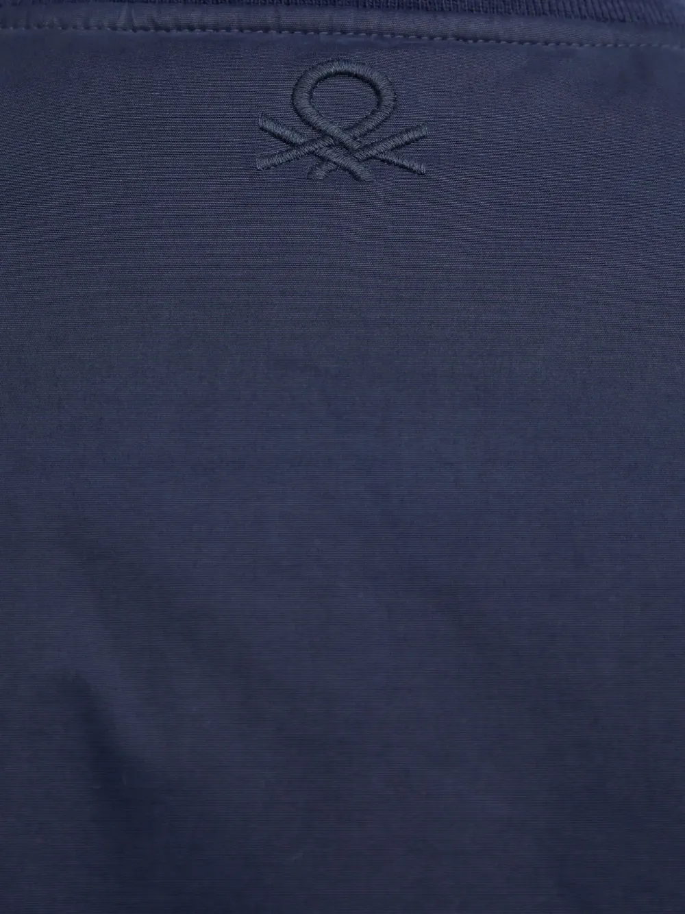 Benetton Press-stud Jacket In Blue