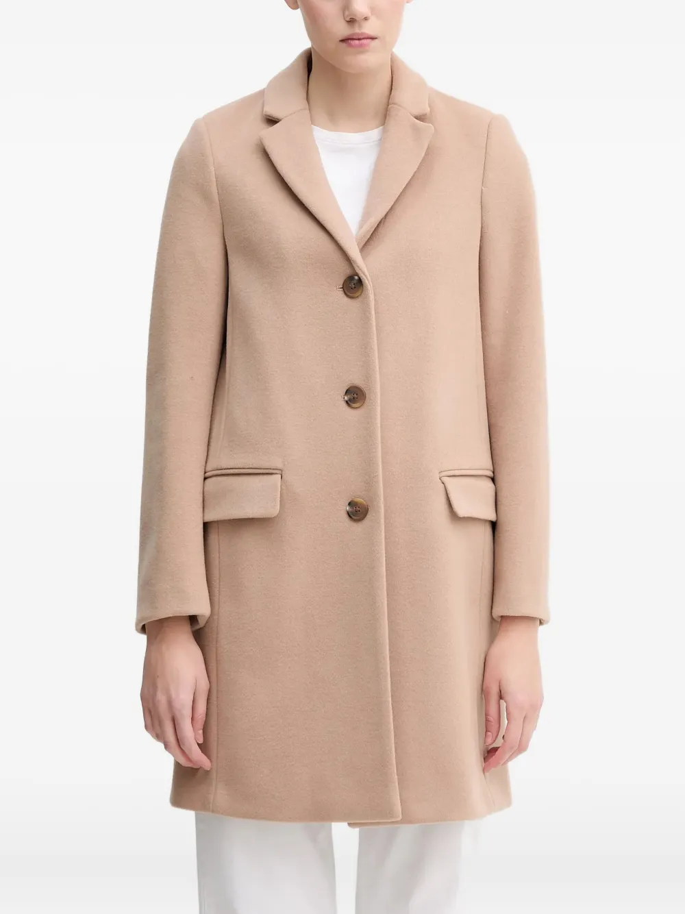 Benetton abrigo con botones | neutro | Image 1