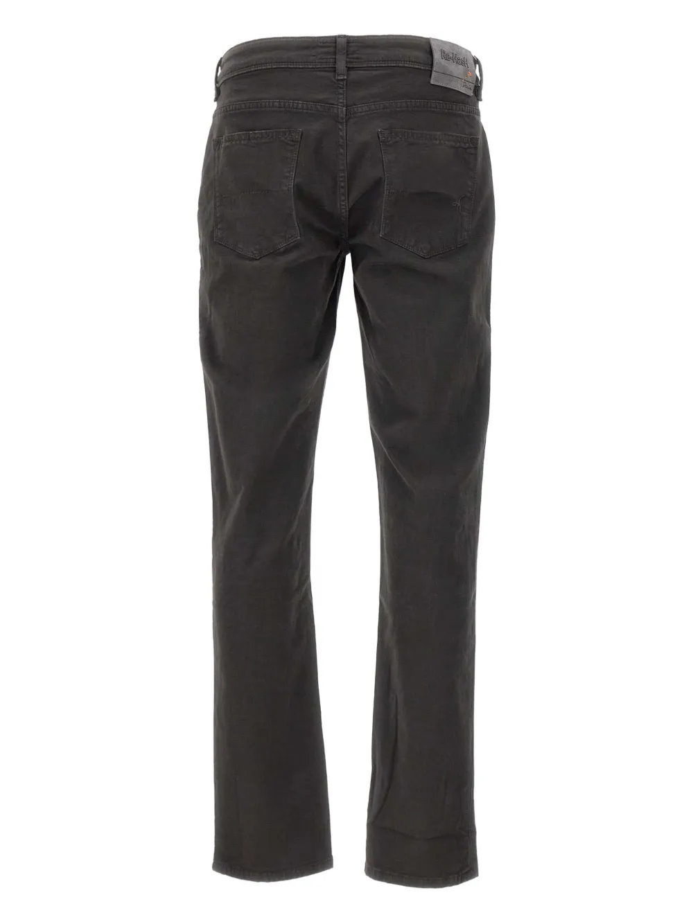 Re-Hash Rubens Z logo-patch stretch trousers - Grijs