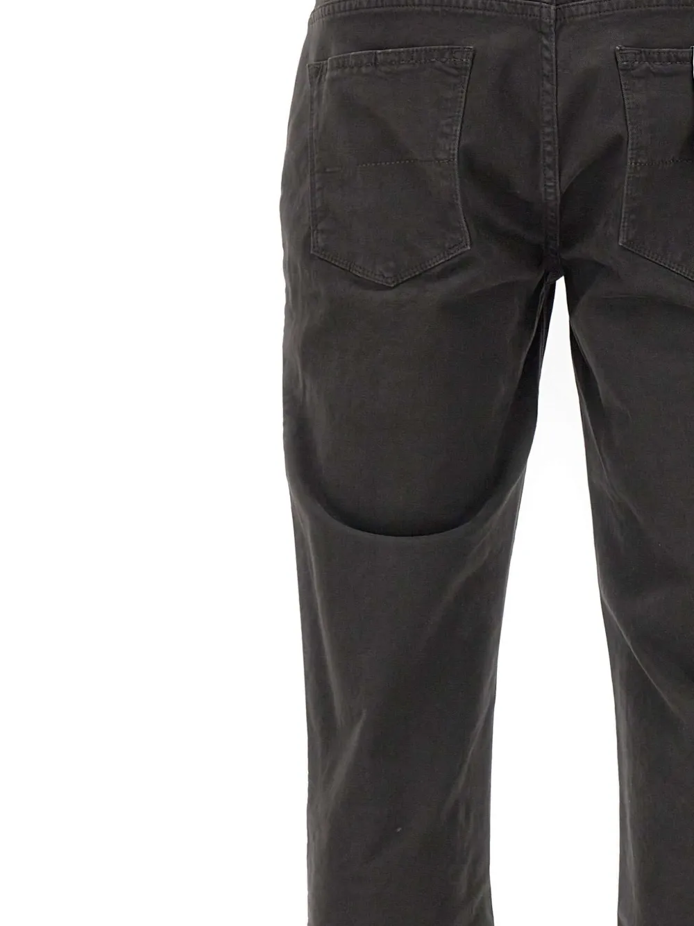 Re-Hash Rubens Z stretch broek met logopatch Grijs