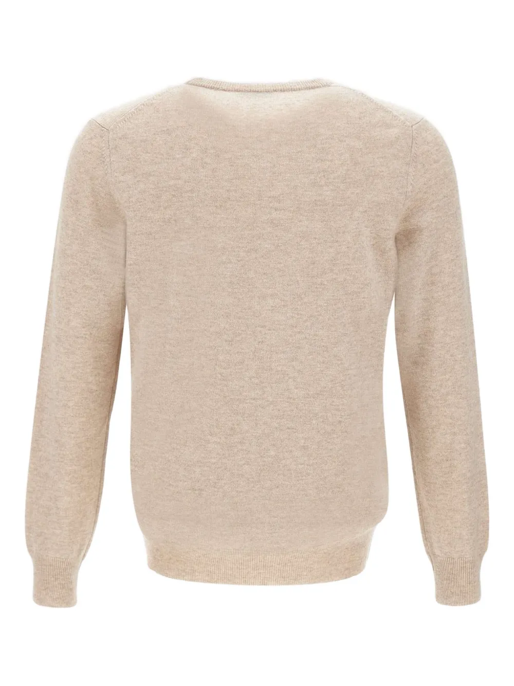 Kangra ribbed crew-neck sweater - Beige