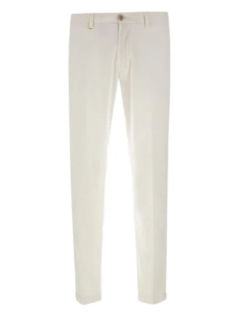Re-Hash Mucha belt-loops turn-up trousers