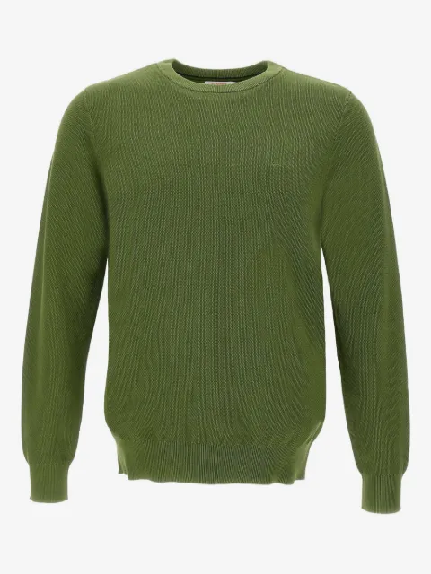 Sun68 honeycomb weave crew-neck sweater