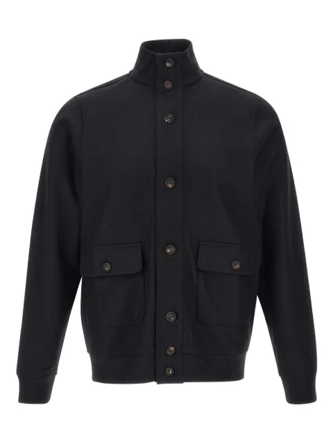 Filippo De Laurentiis buttoned flap-pocket shirt jacket