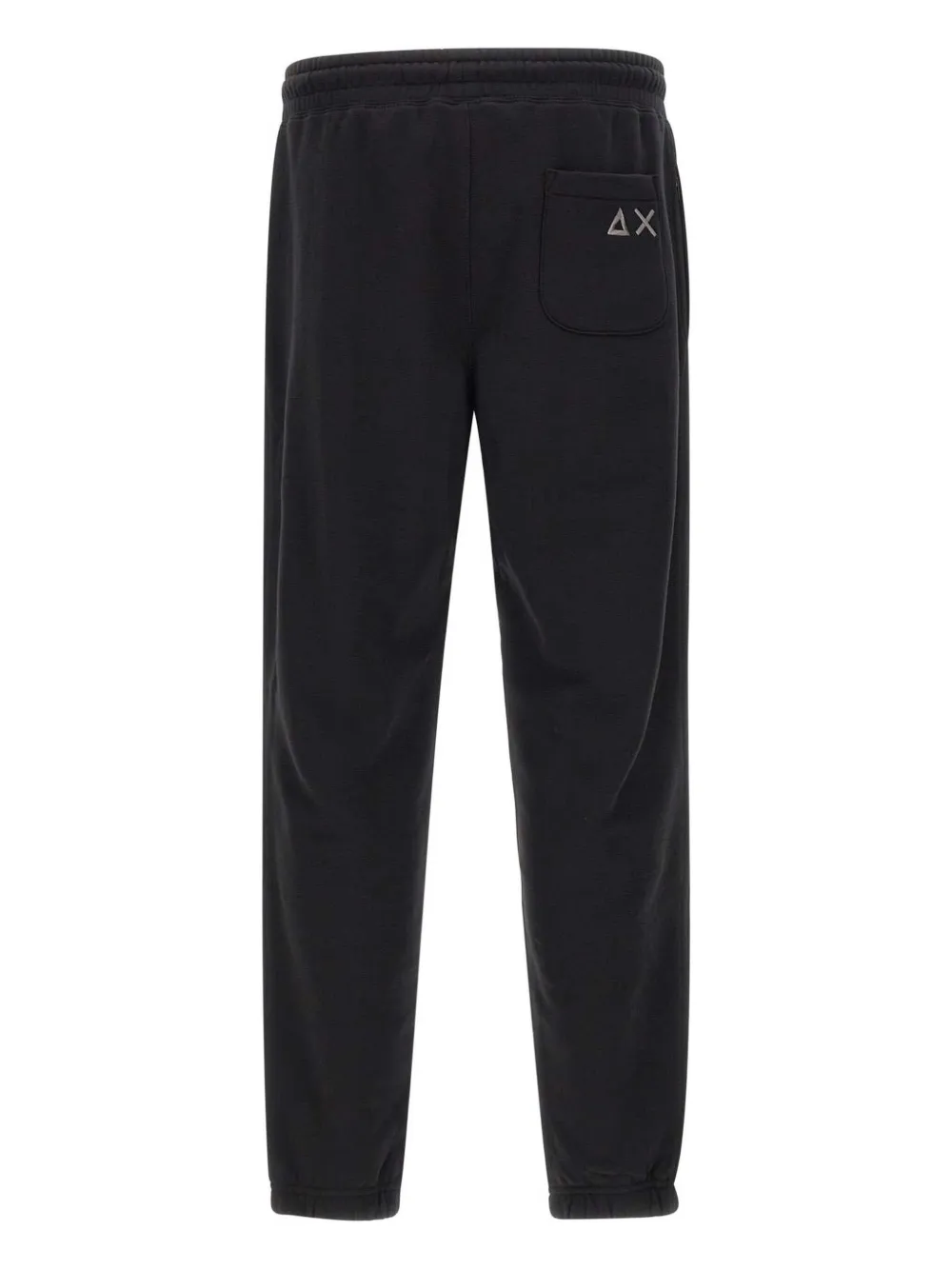 Sun68 drawstring logo-embroidered track pants - Zwart