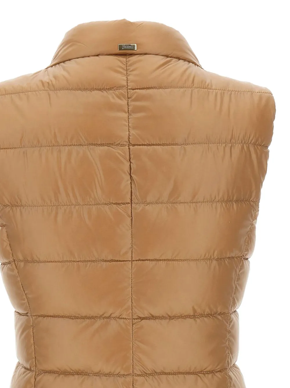 Herno Giulia bodywarmer met rits Bruin
