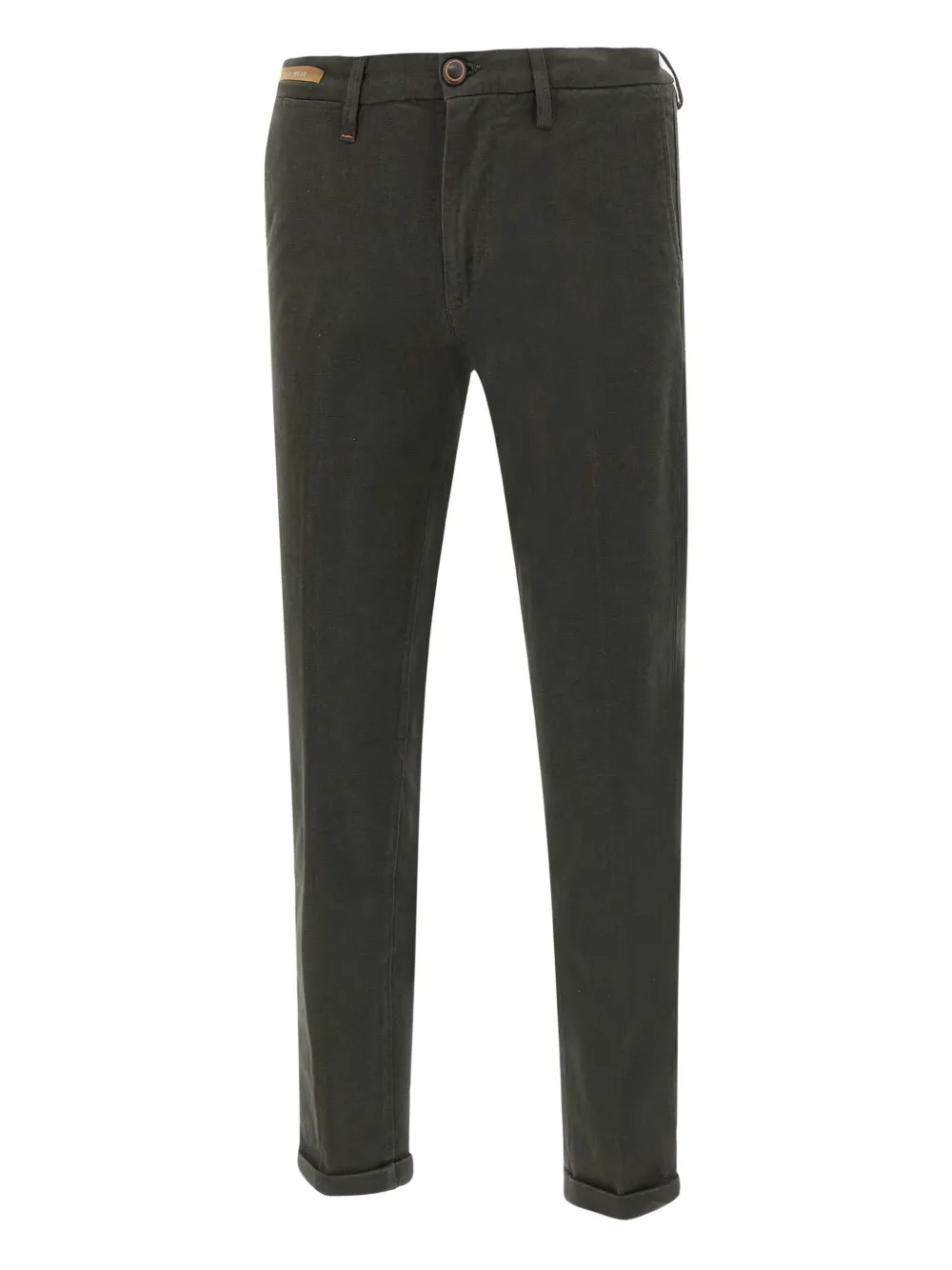 Re-Hash Mucha welt-pockets logo-patch trousers | Green | Image 1