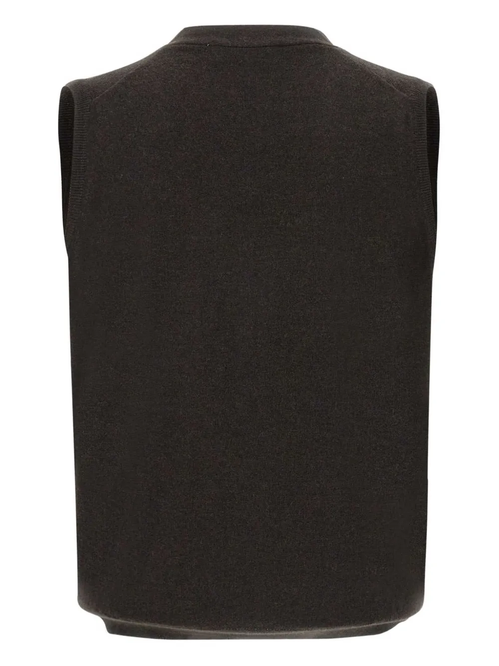 Filippo De Laurentiis button ribbed gilet | Cardigans | Image 2