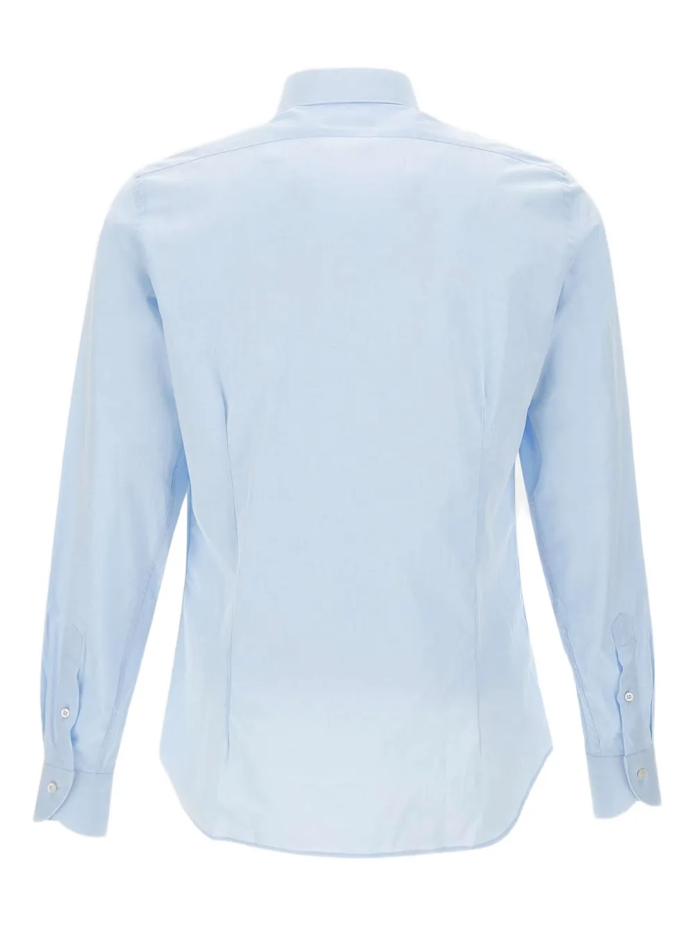 Marchesani buttoned long-sleeved shirt - Blauw