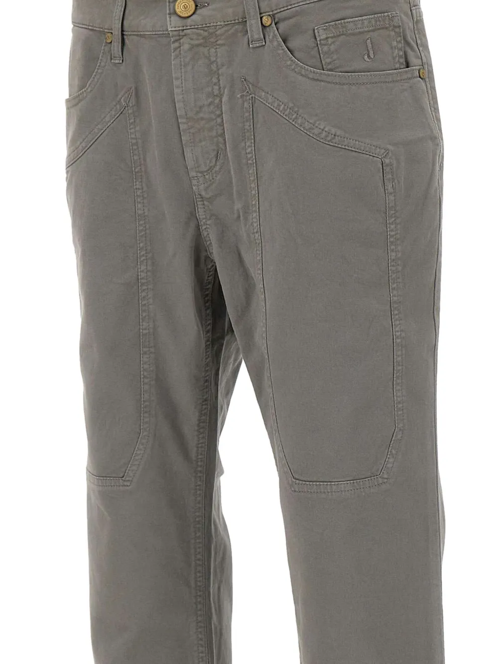 John Belt Loops Stitching Trousers