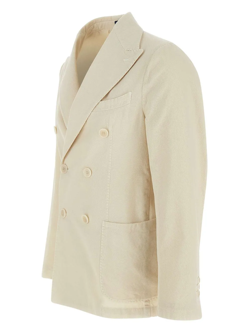  Marchesani Peaked-lapels Double-breasted Blazer - Neutrals 