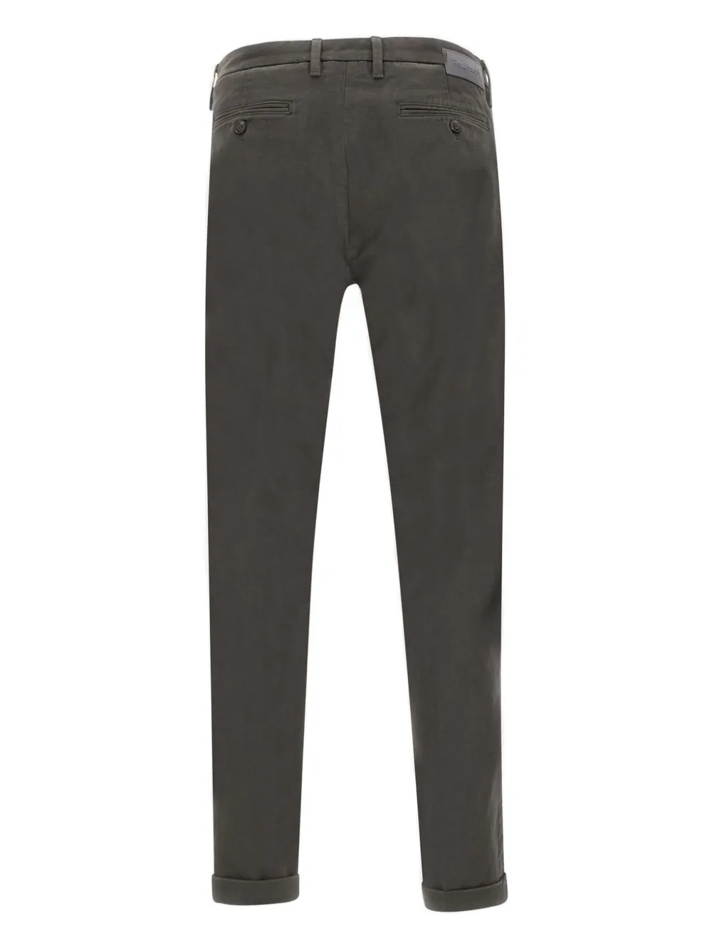 Re-Hash Mucha button turn-up regular trousers - Grijs