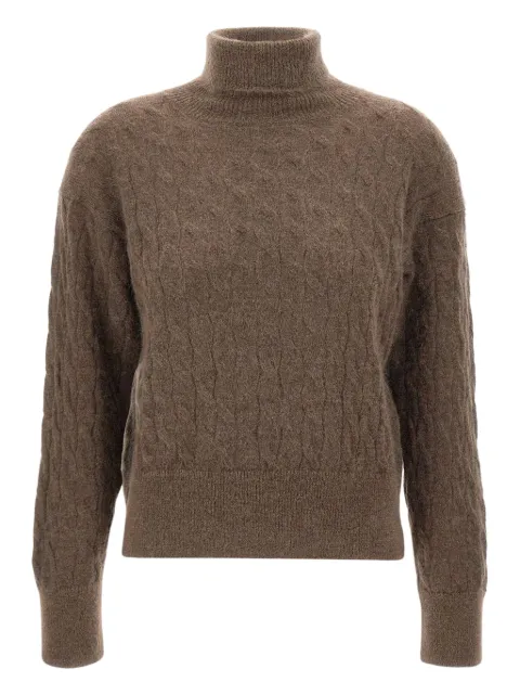 Filippo De Laurentiis braids turtleneck sweater