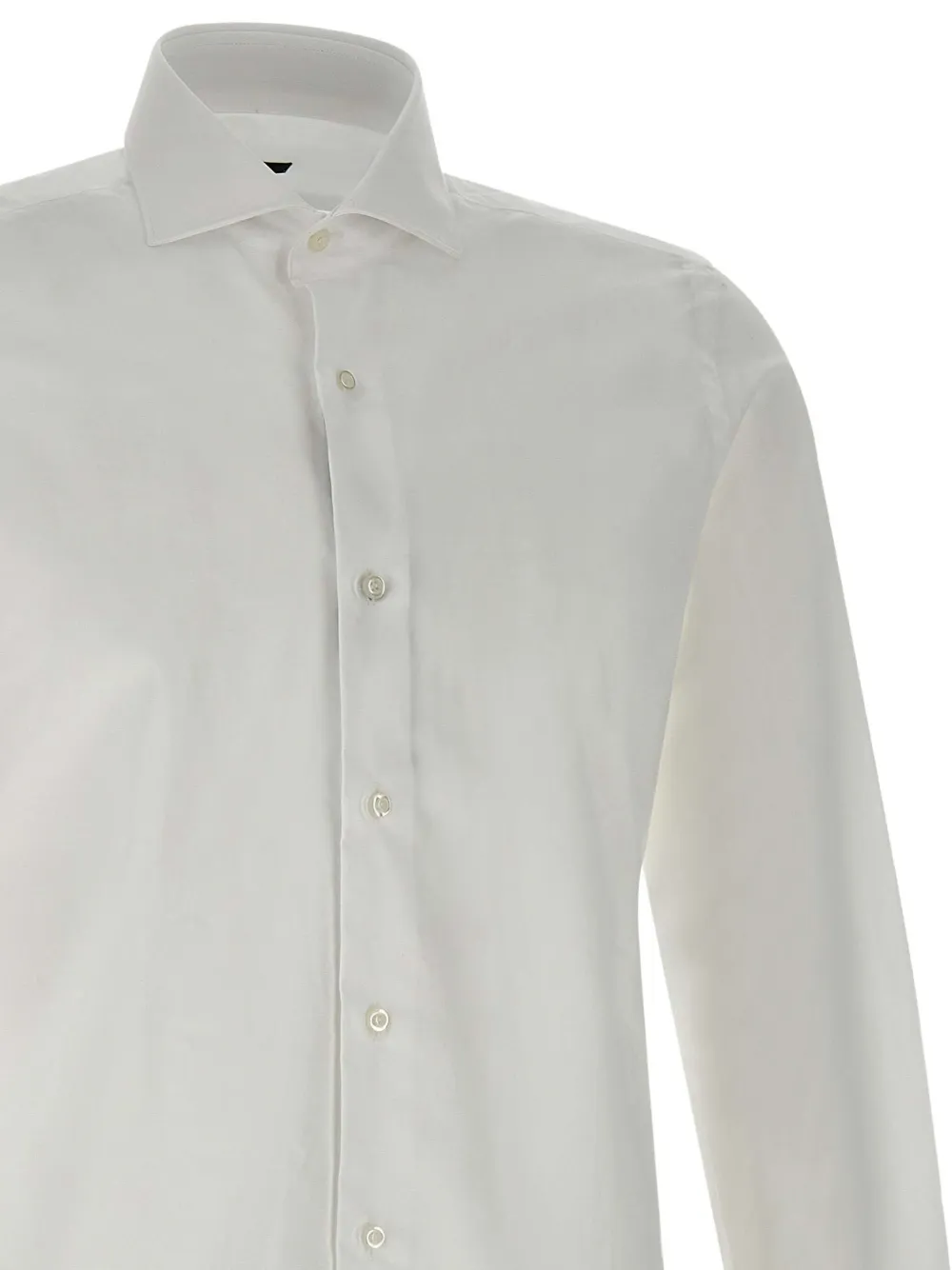 Buttoned Long-Sleeved Shirt