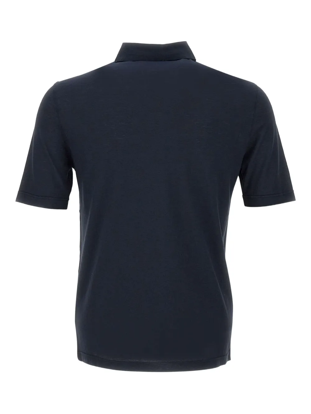 Filippo De Laurentiis Button short-sleeve polo shirt - Blauw