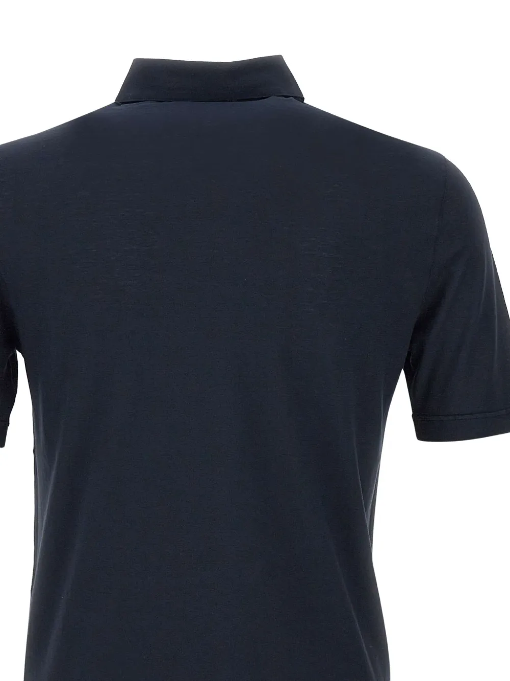 Filippo De Laurentiis Poloshirt met korte mouwen en knopen Blauw
