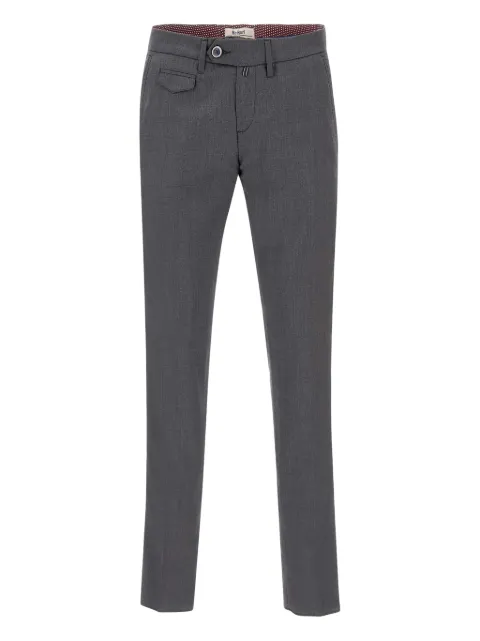 Re-Hash flap-pockets tapered trousers