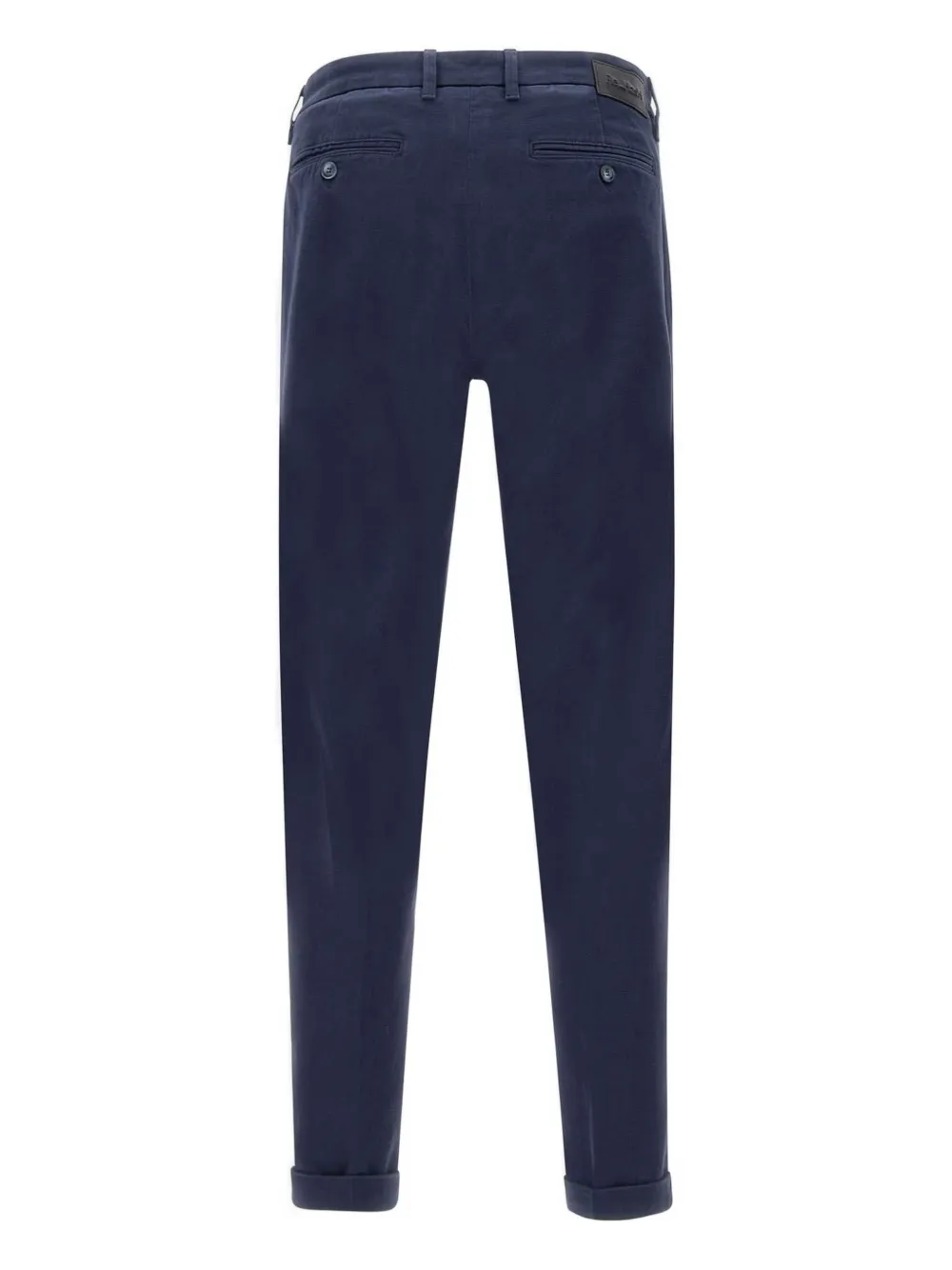 Re-Hash belt loops logo patch trousers - Blauw