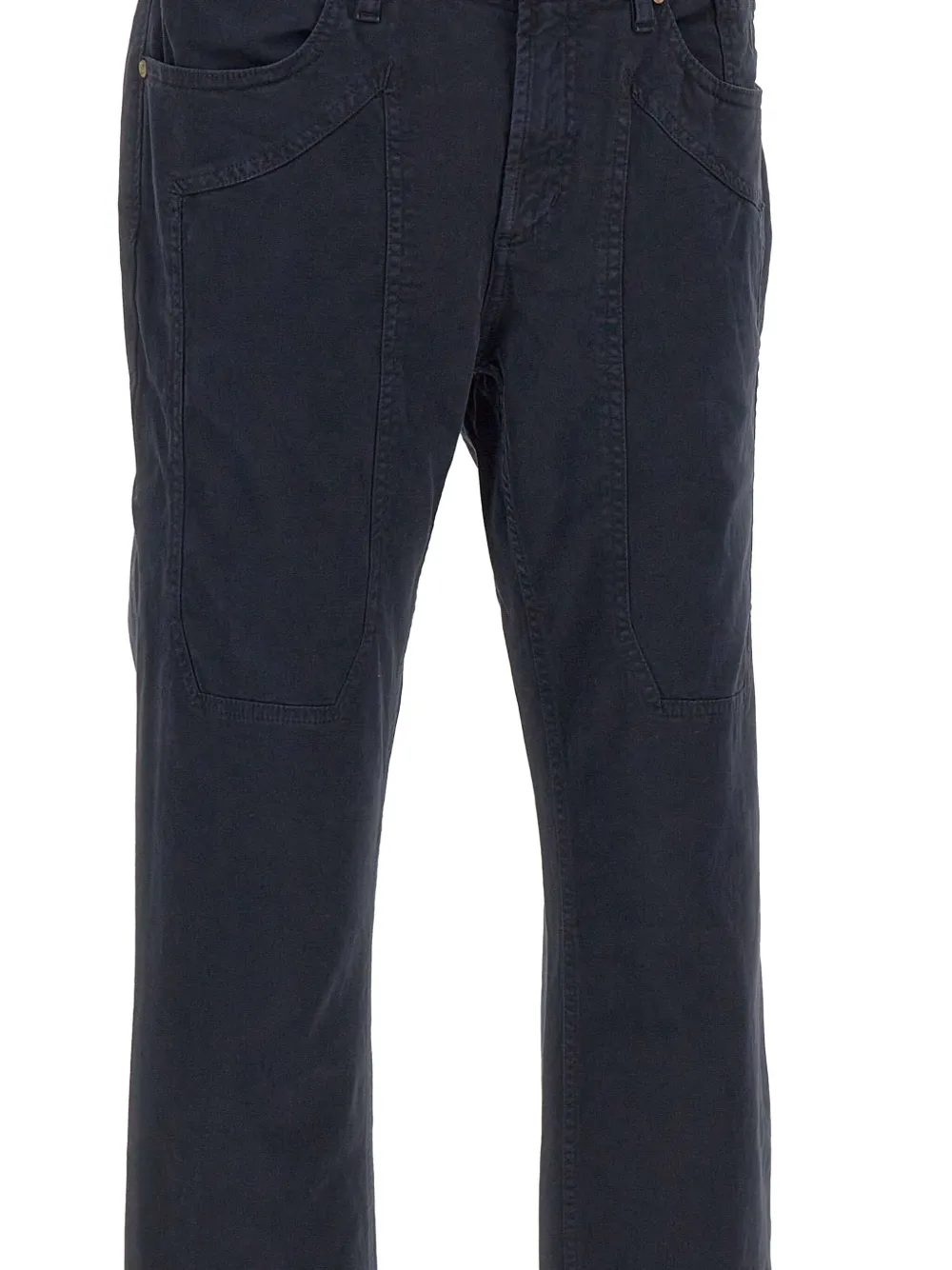 JECKERSON Broek met riemlussen en zak Blauw