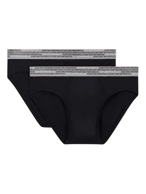 Emporio Armani Slips mit Logo (2er-Set)