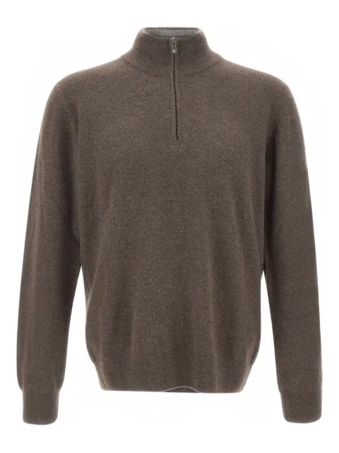 Della Ciana zipped-neck sweater