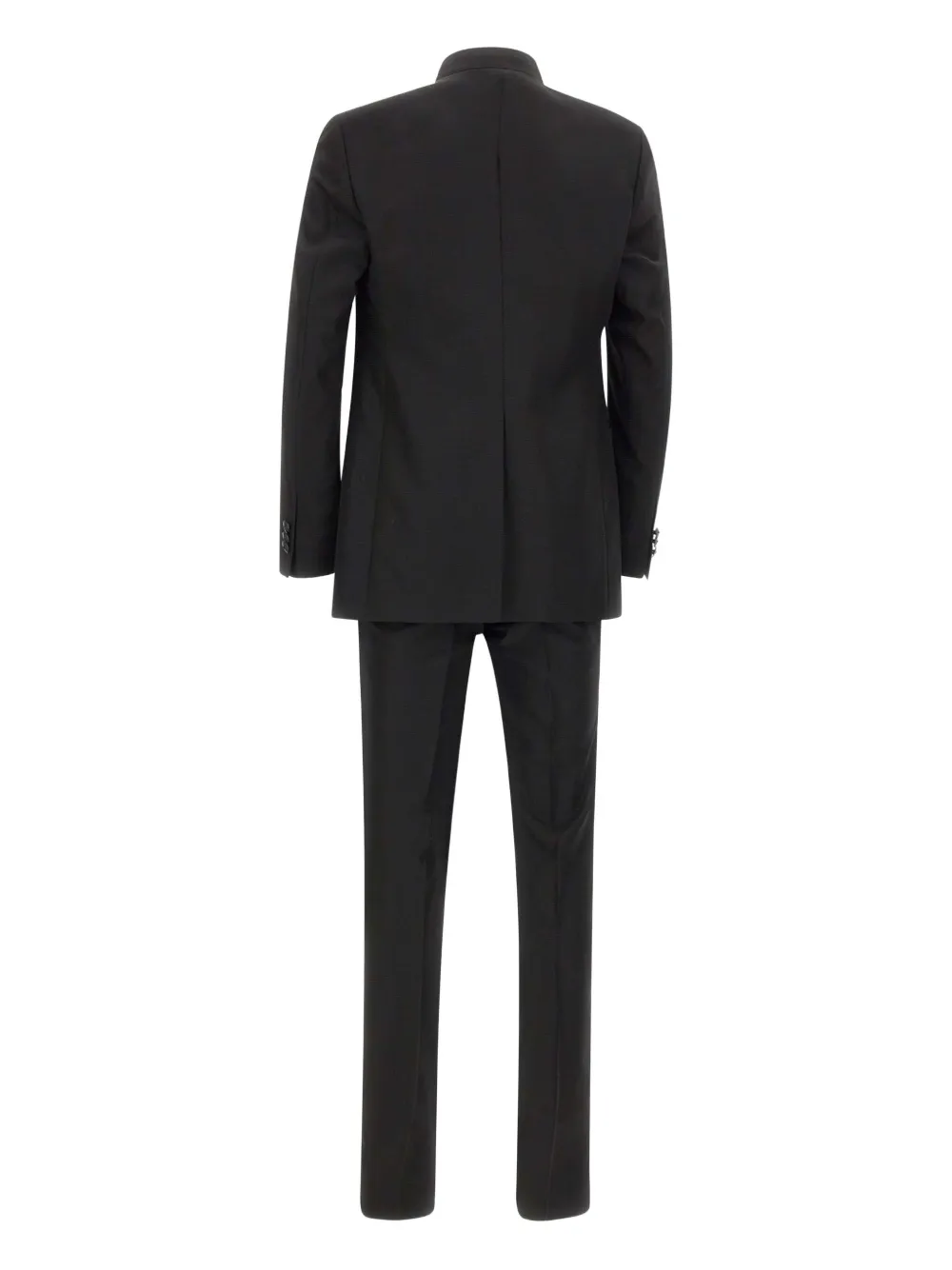  Carlo Pignatelli Costume Trois Pièces à Boutonnière - Noir 