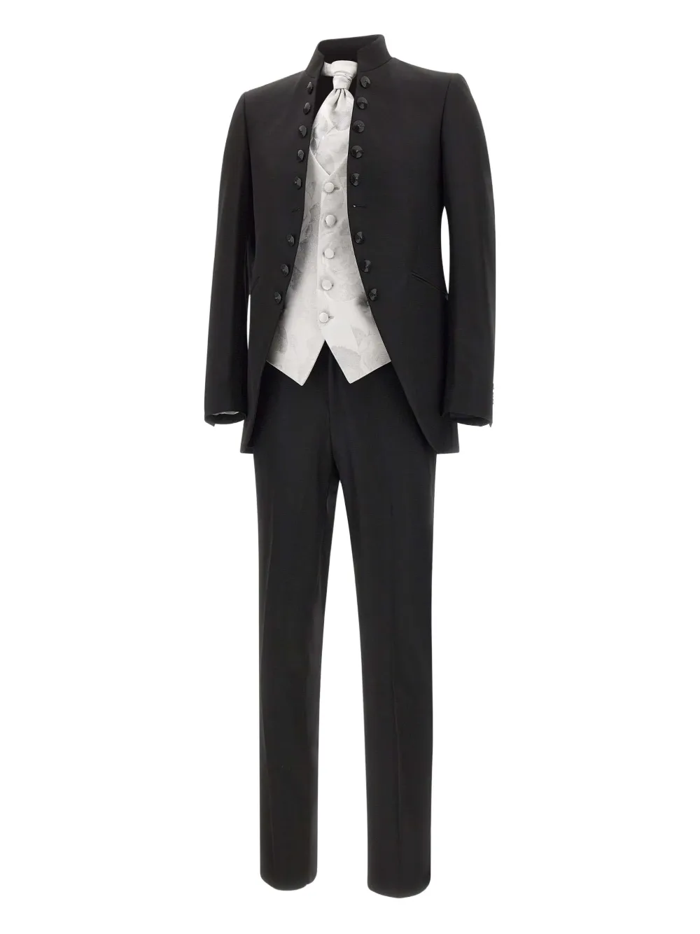 Carlo Pignatelli button three-piece suit | Black | Image 1