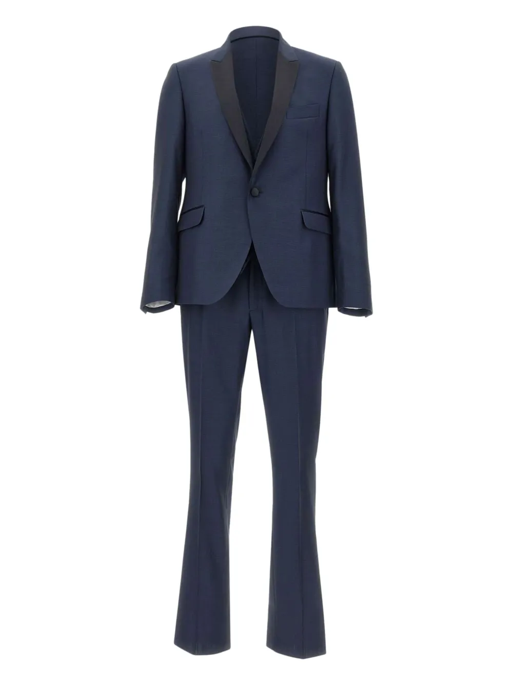 Carlo Pignatelli textured weave three-piece suit | azul | Image 1