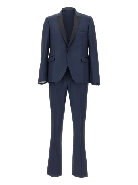 Carlo Pignatelli textured weave three-piece suit
