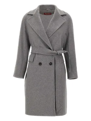 Max Mara ボタンコート | ブラウン | FARFETCH JP