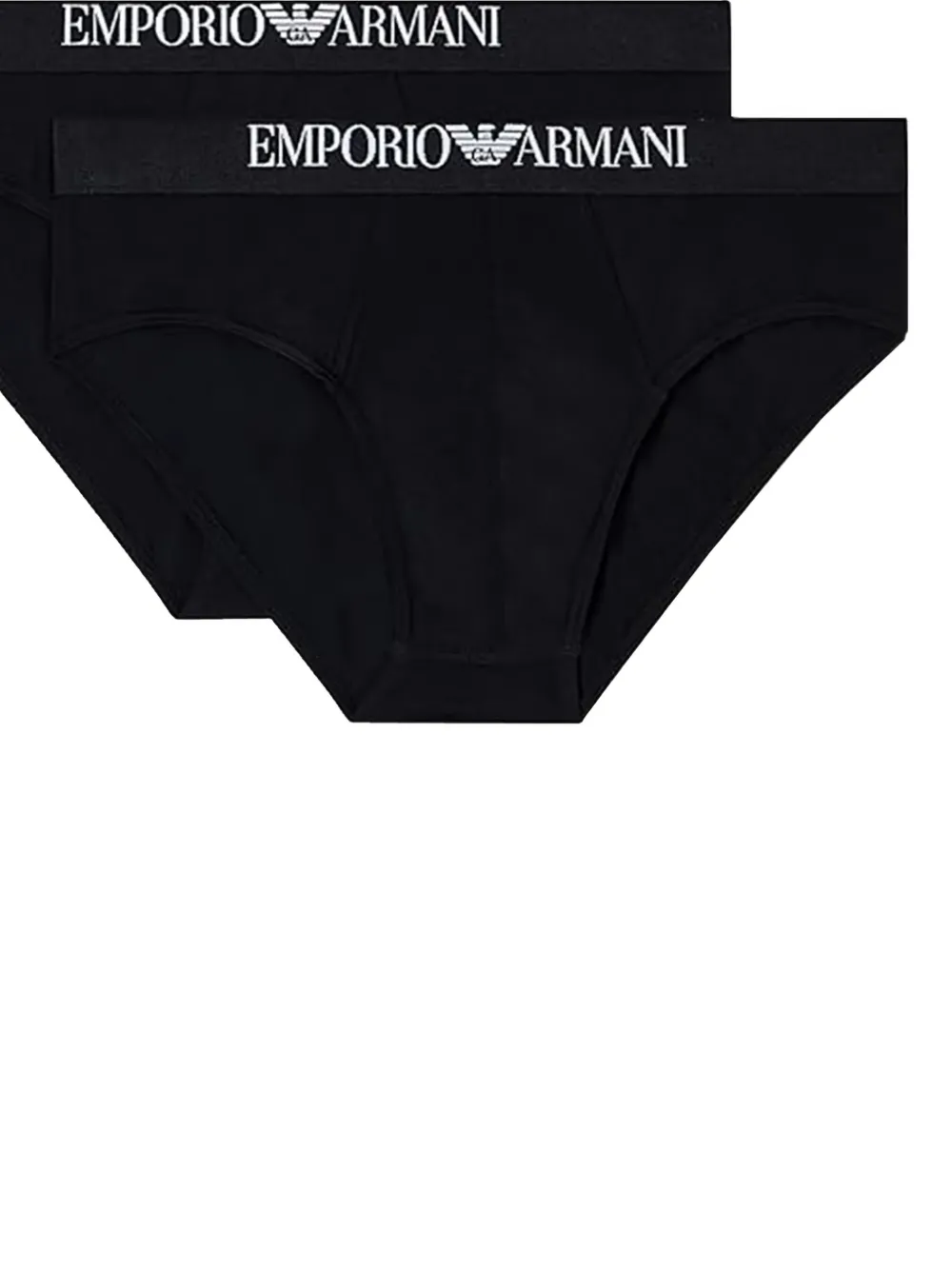 Emporio Armani Slips mit Logo (2er-Set) | Image 2
