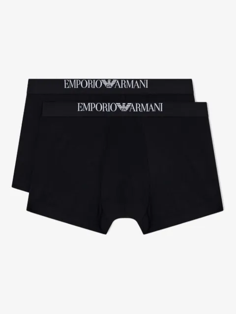 Emporio Armani 2er-Pack Boxershorts mit Logo-Bund