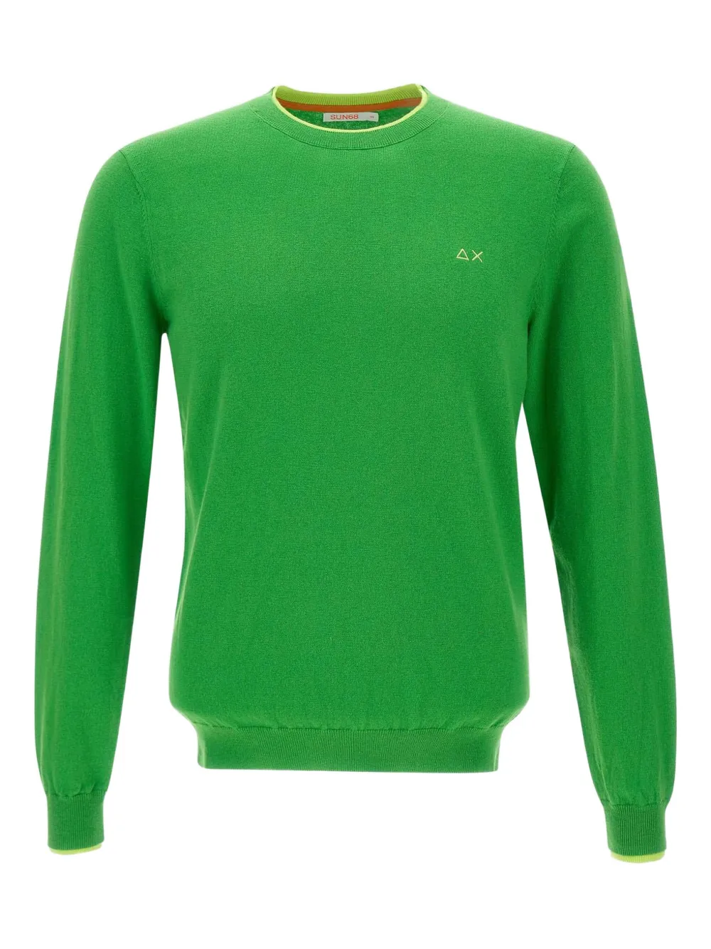 Sun68 embroidered crew-neck sweater - グリーン Sun68 embroidered crew-neck sweater - グリーン