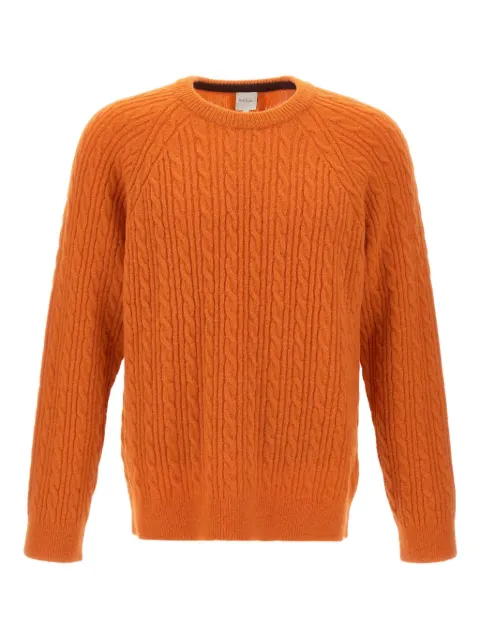 Paul Smith cable-knit crew neck sweater
