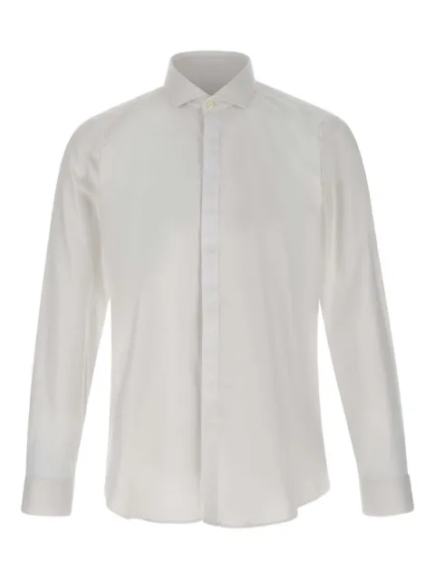 Marchesani button placket long sleeve shirt