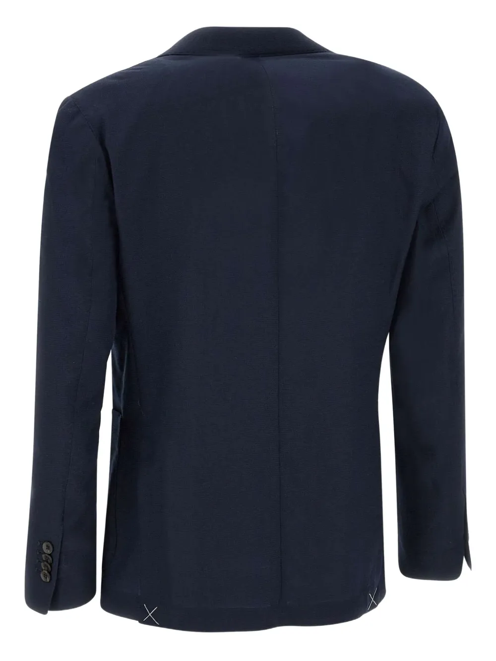 Marchesani Cavalier Buttoned Single-breasted Blazer In Blue