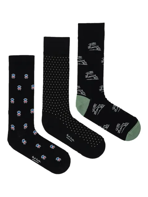 Paul Smith patterned socks (pack of three)