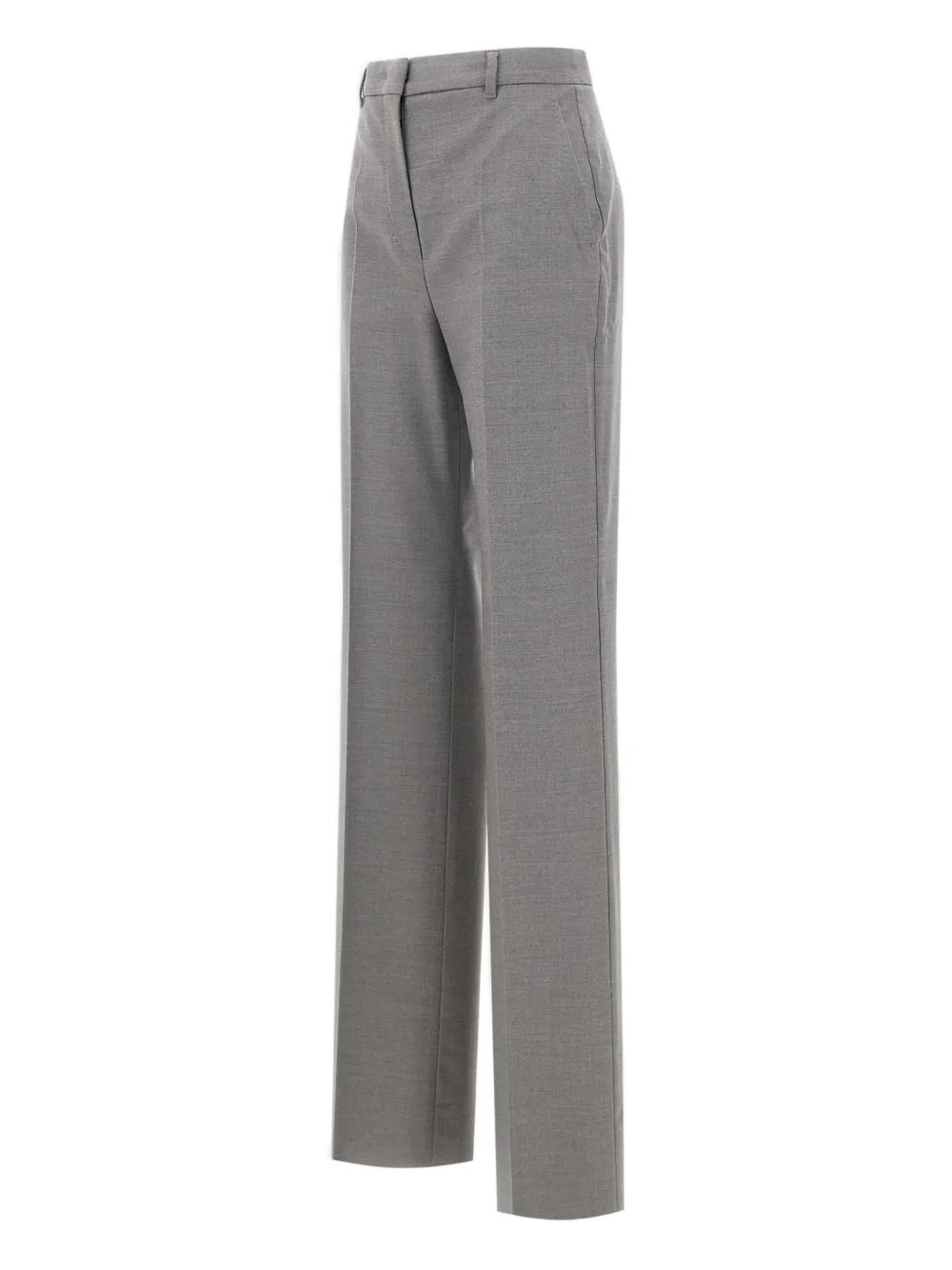 Max Mara belt loops crease trousers - Grijs