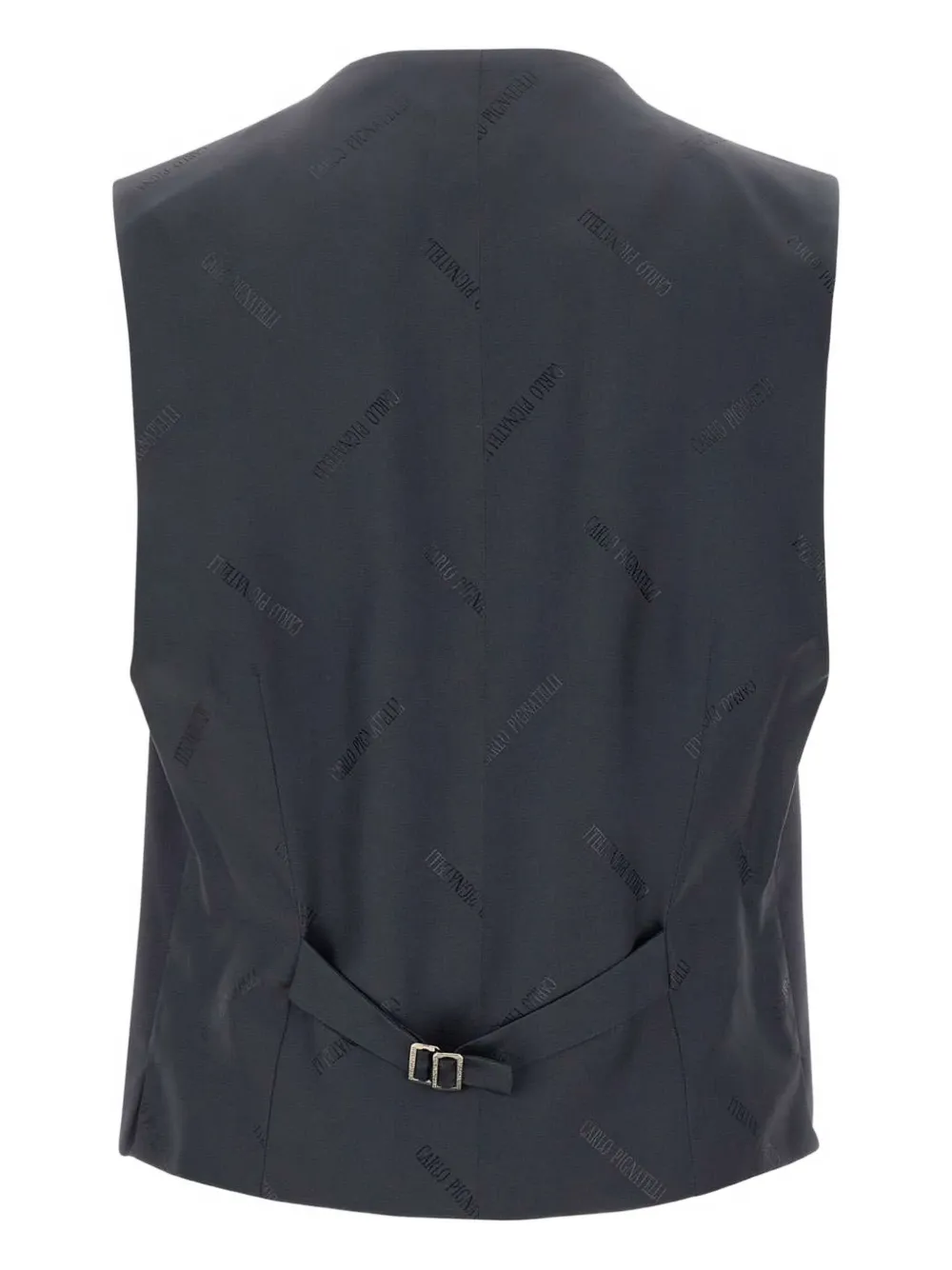 Carlo Pignatelli Mandarin Collar Three-piece Suit In Blue