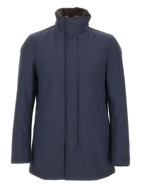 Herno faux fur collar parka