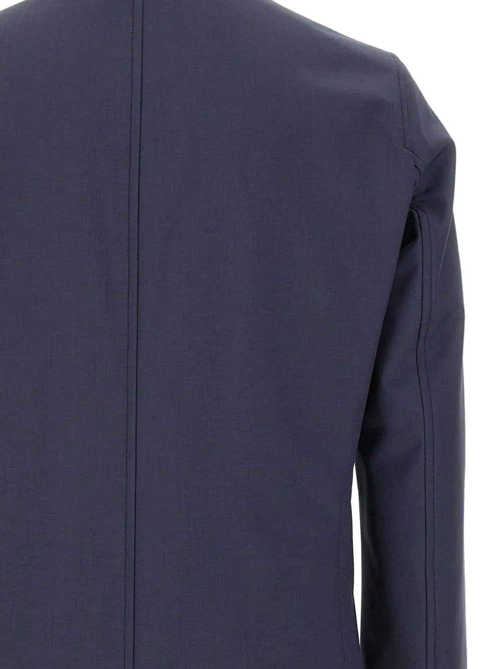 Herno Parka met kraag van imitatiebont Blauw