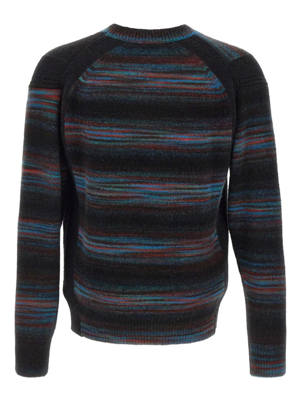 Paul Smith striped crew-neck sweater - Zwart