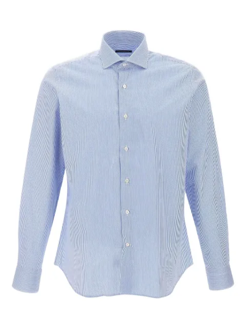 Marchesani stripes button shirt