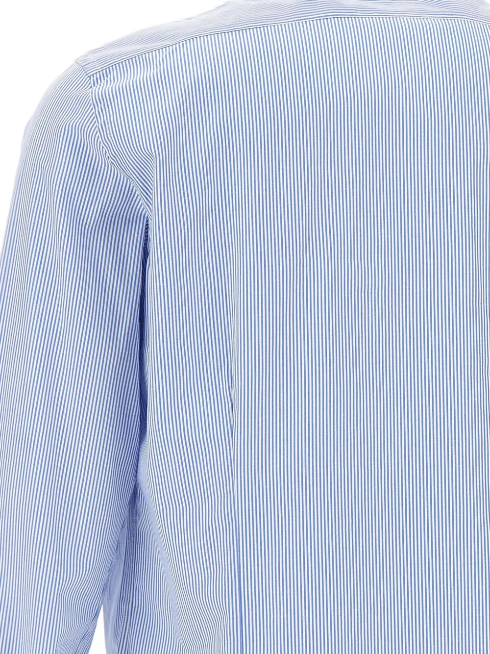 Marchesani Stripes Button Shirt In Blue